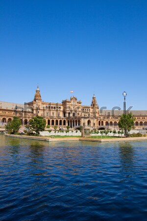cityscape of Seville, Spain Stock photo © neirfy