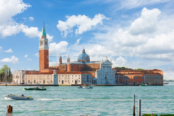 San Giorgio island, Venice, Italy Stock photo © neirfy