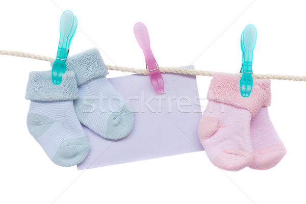baby birth sampler Stock photo © neirfy