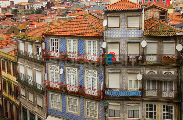 old town houses  Porto, Portugal Stock photo © neirfy