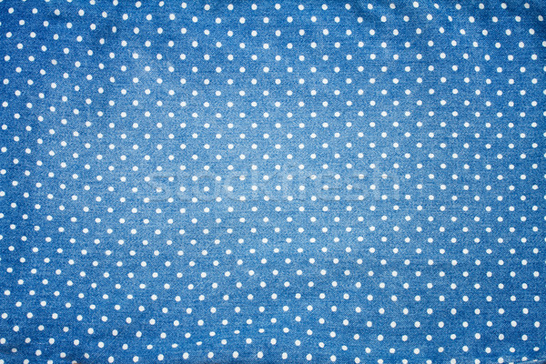 blue jeans with white polka dot Stock photo © neirfy