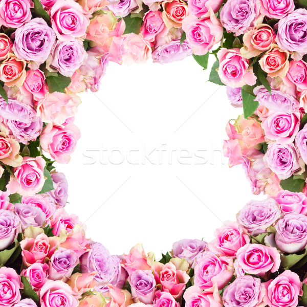 bouquet of fresh roses Stock photo © neirfy