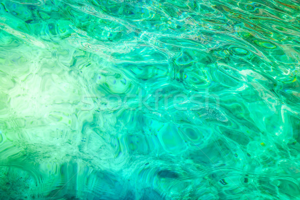Stock fotó: Gyönyörű · víz · sziget · mély · Görögország · természet