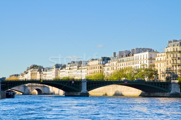 Pont de Sully, Paris, France Stock photo © neirfy