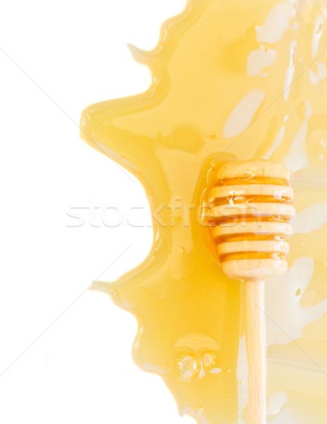 dripping honey border Stock photo © neirfy