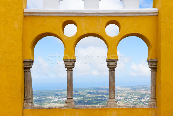 Palacio Pena, Sintra, Portugal Stock photo © neirfy