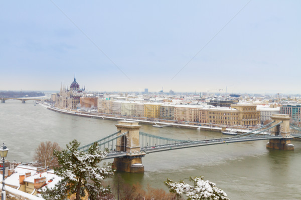 cityscape of  Budapest Stock photo © neirfy