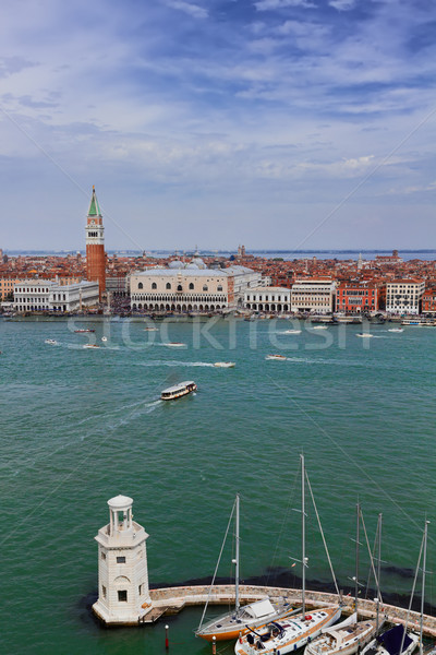 San Marco square waterfront, Venice Stock photo © neirfy