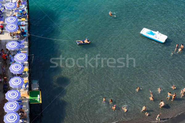 Sud plage haut vue ciel fond [[stock_photo]] © neirfy