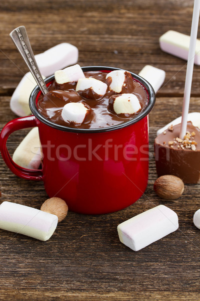 cup of hot chocolate Stock photo © neirfy