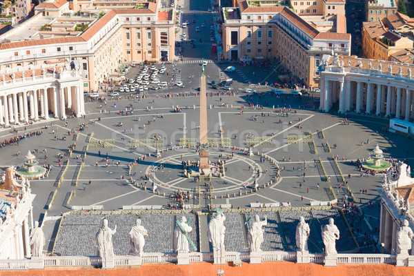 Saint Peter's Square, Vatican, Rome, Italy Stock photo © neirfy