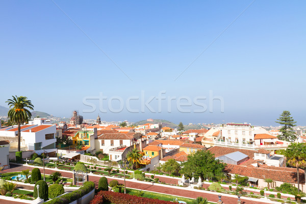 cityscape of Orotava, Tenerife, Spain Stock photo © neirfy