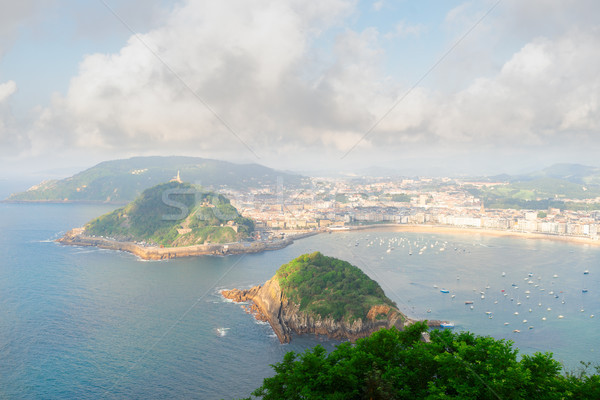 Espagne port ciel ville paysage [[stock_photo]] © neirfy