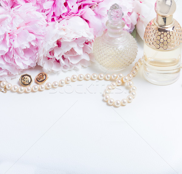 Zdjęcia stock: ślub · życia · kwiaty · świeże · różowy · glamour