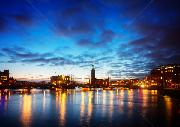 cityhall of Stockholm, Sweden Stock photo © neirfy