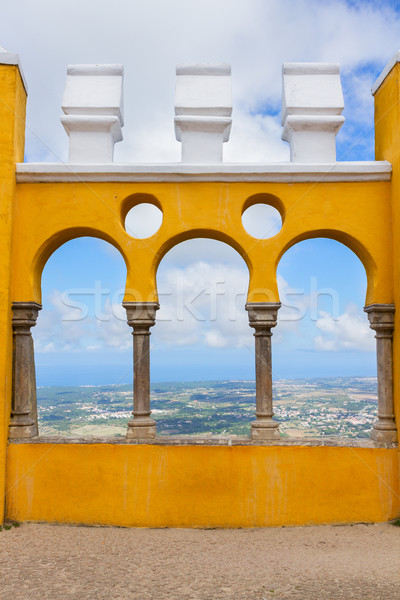 Palacio Pena, Sintra, Portugal Stock photo © neirfy
