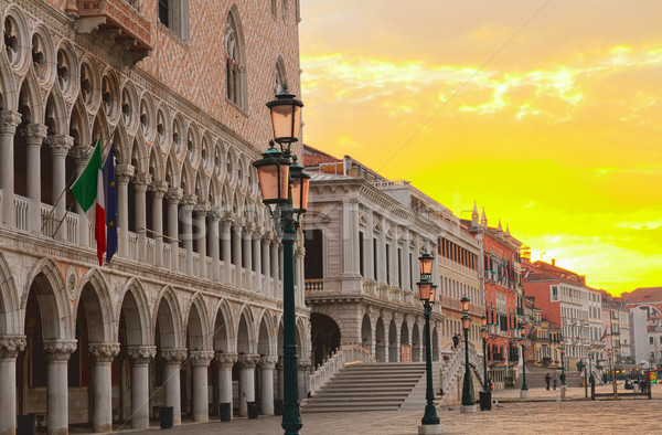 Doge palace, Venice, Italy Stock photo © neirfy