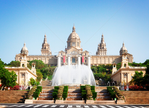 Square of Spain, Barcelona Stock photo © neirfy