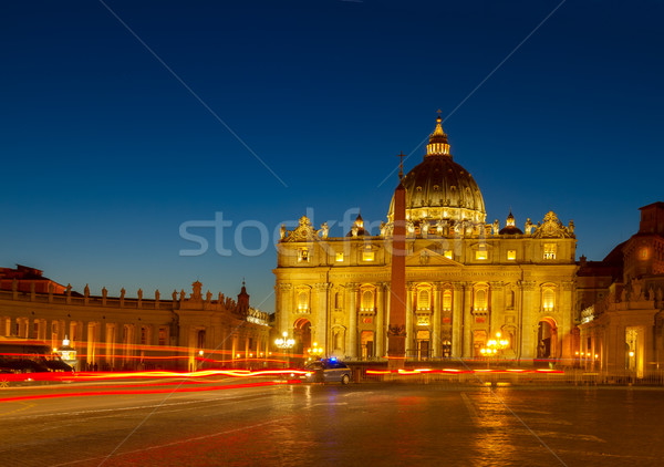 St. Peter's cathedral in Rome, Italy Stock photo © neirfy