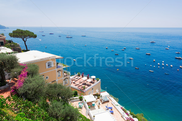 Eiland Italië kust zee landschap zomer Stockfoto © neirfy