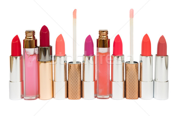 Collection of lipsticks Stock photo © neirfy