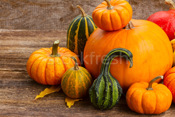 pumpkin on table Stock photo © neirfy