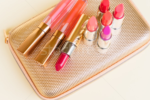 Collection of lipsticks Stock photo © neirfy