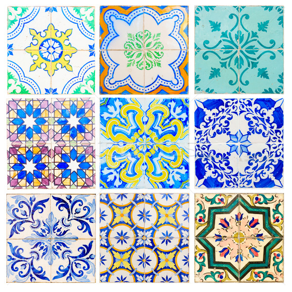 antique tiles of Sintra Stock photo © neirfy