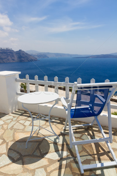 caldera of Santorini, Greece Stock photo © neirfy