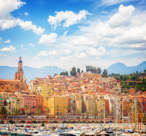 Stock photo: Menton, France