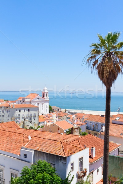 view of Alfama, Lisbon, Portugal Stock photo © neirfy