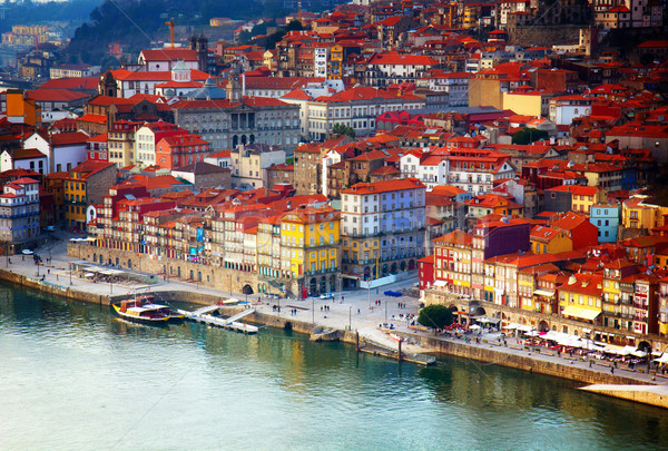 old town of Porto close up, Portugal Stock photo © neirfy