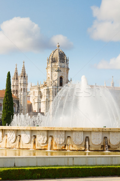 Mosteiro dos Jeronimos in Lisbon, Portugal Stock photo © neirfy