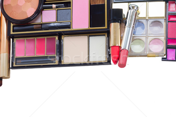 bag with make up products Stock photo © neirfy