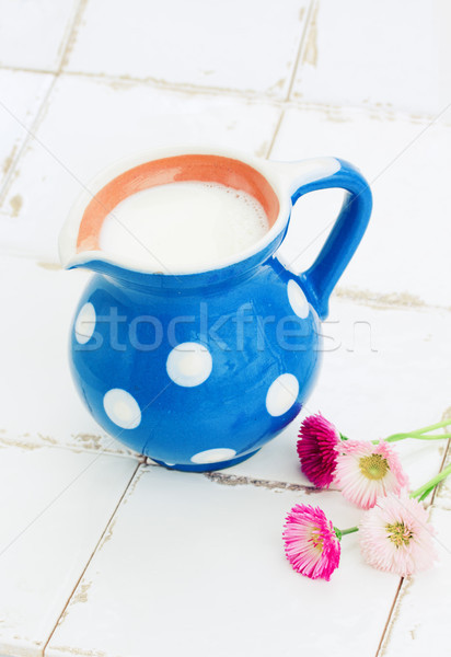 milk on table Stock photo © neirfy