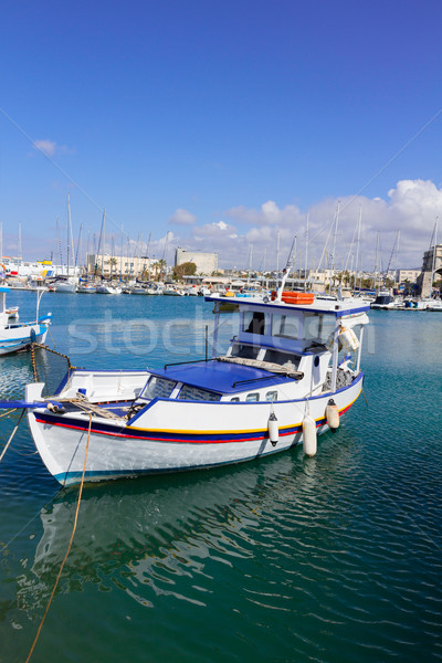 old port of Heraklion, Crete, Greece Stock photo © neirfy