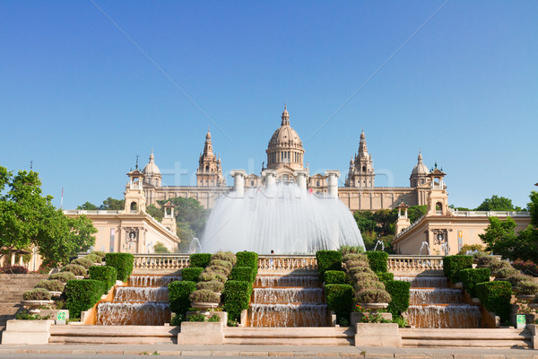 Square of Spain, Barcelona Stock photo © neirfy