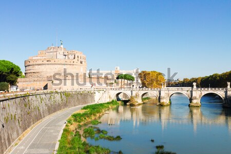  castle st. Angelo, Rome, Italy Stock photo © neirfy