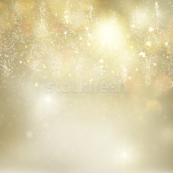 chrismas background with sparkles Stock photo © neirfy