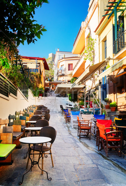 Street of Athens, Greece Stock photo © neirfy