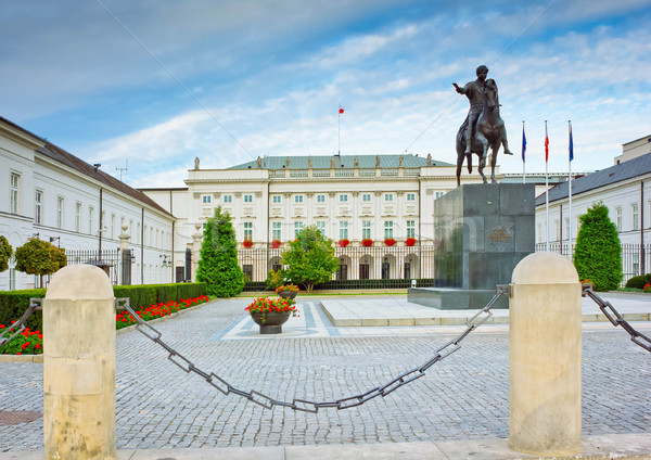 Presidential Palace, Warsaw Stock photo © neirfy