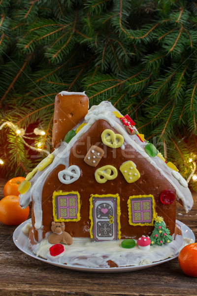 gingerbread house Stock photo © neirfy