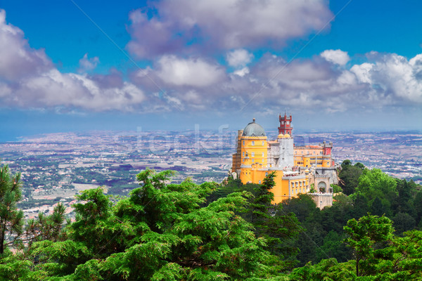 Palacio Pena, Sintra, Portugal Stock photo © neirfy