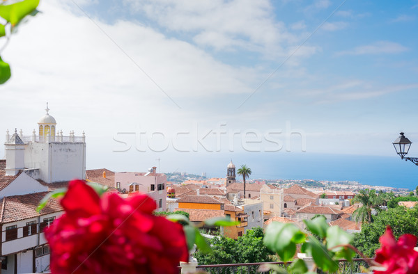 La Orotava, Tenerife village Stock photo © neirfy