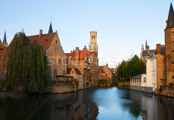 view of old town, Bruges Stock photo © neirfy