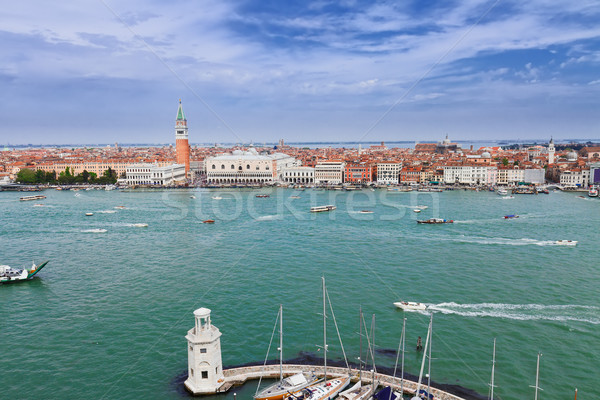 San Marco square waterfront, Venice Stock photo © neirfy