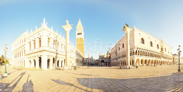 San Marco square waterfront, Venice Stock photo © neirfy