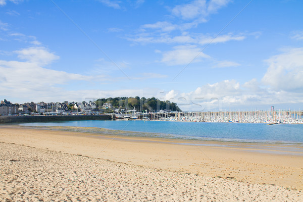 beach of Saint-Malo, Brittany, France Stock photo © neirfy