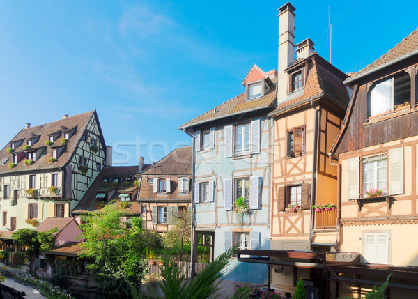 Colmar, beautiful town of Alsace, France Stock photo © neirfy