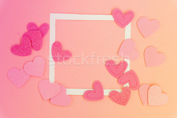 Valentines day frame Stock photo © neirfy